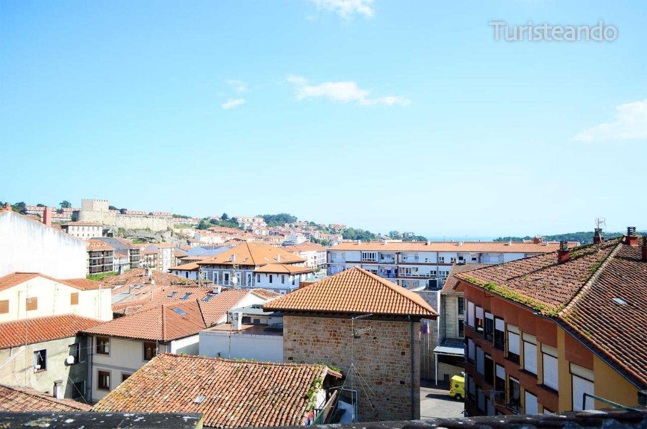 Duplex Pleamar - Gran Terraza En El Centro Appartement San Vicente De La Barquera Buitenkant foto